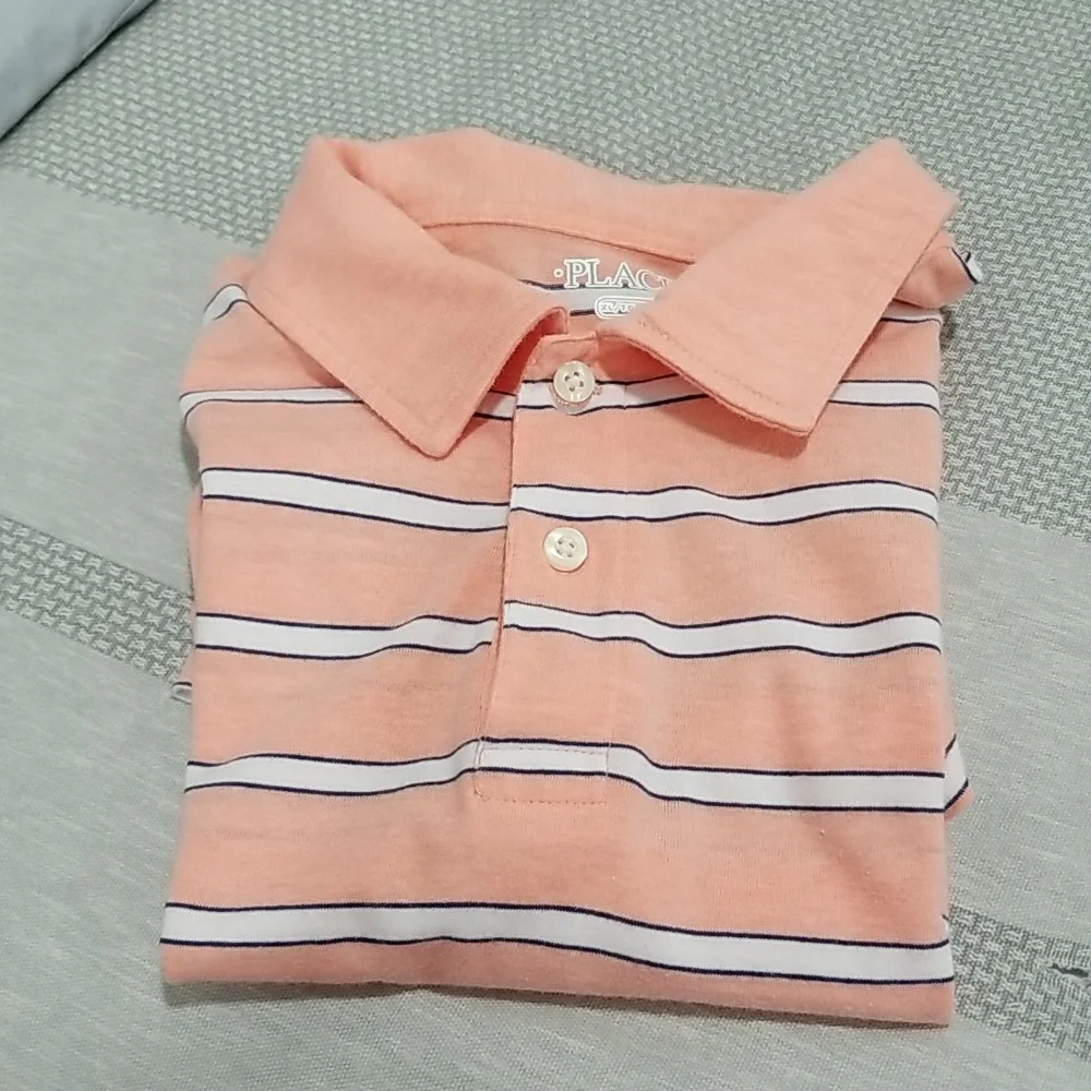 Spring striped collared shirts(3) - Picture 3 of 5